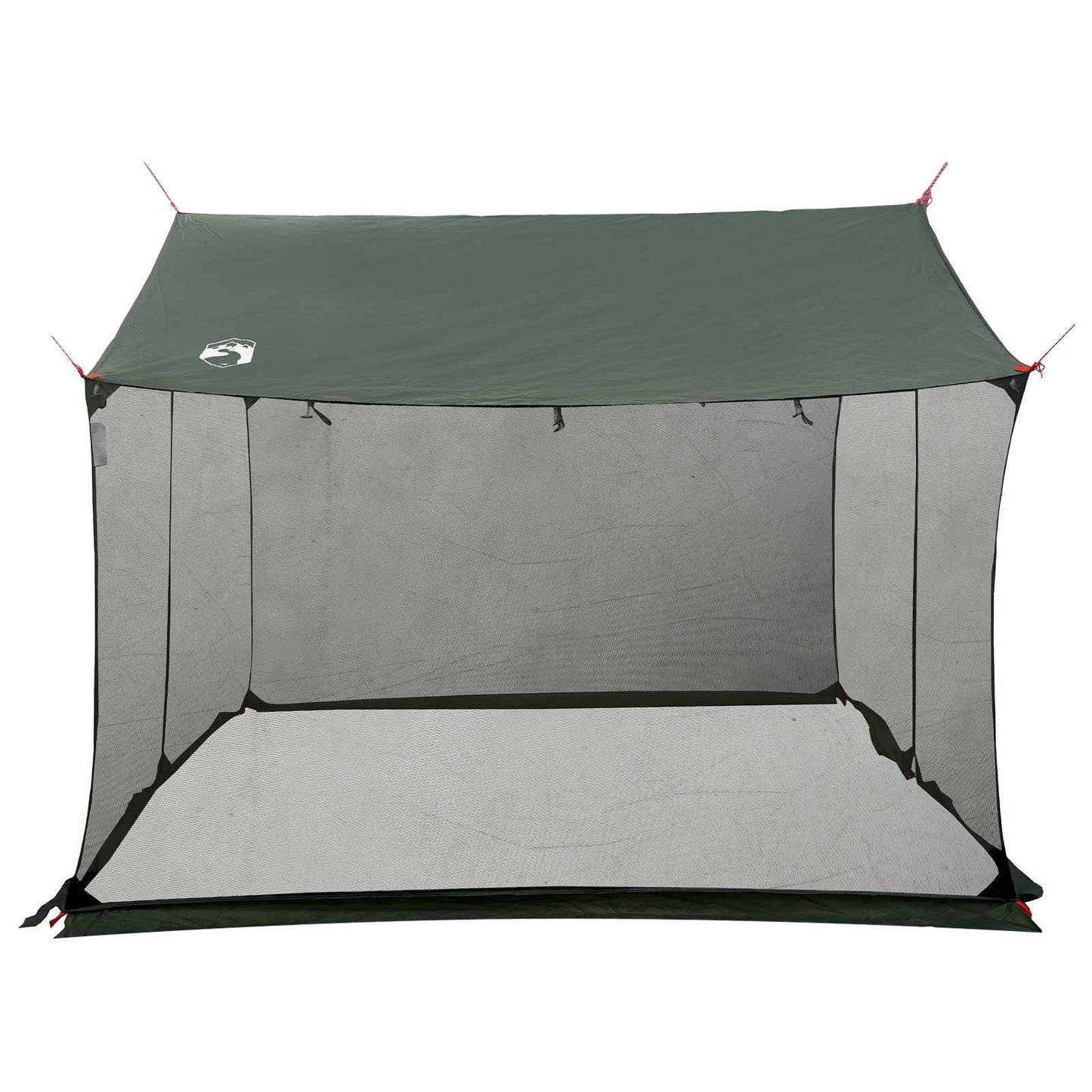 Camping-Tarp mit Netzwänden 270 x 210 x 210 cm Olivegrün