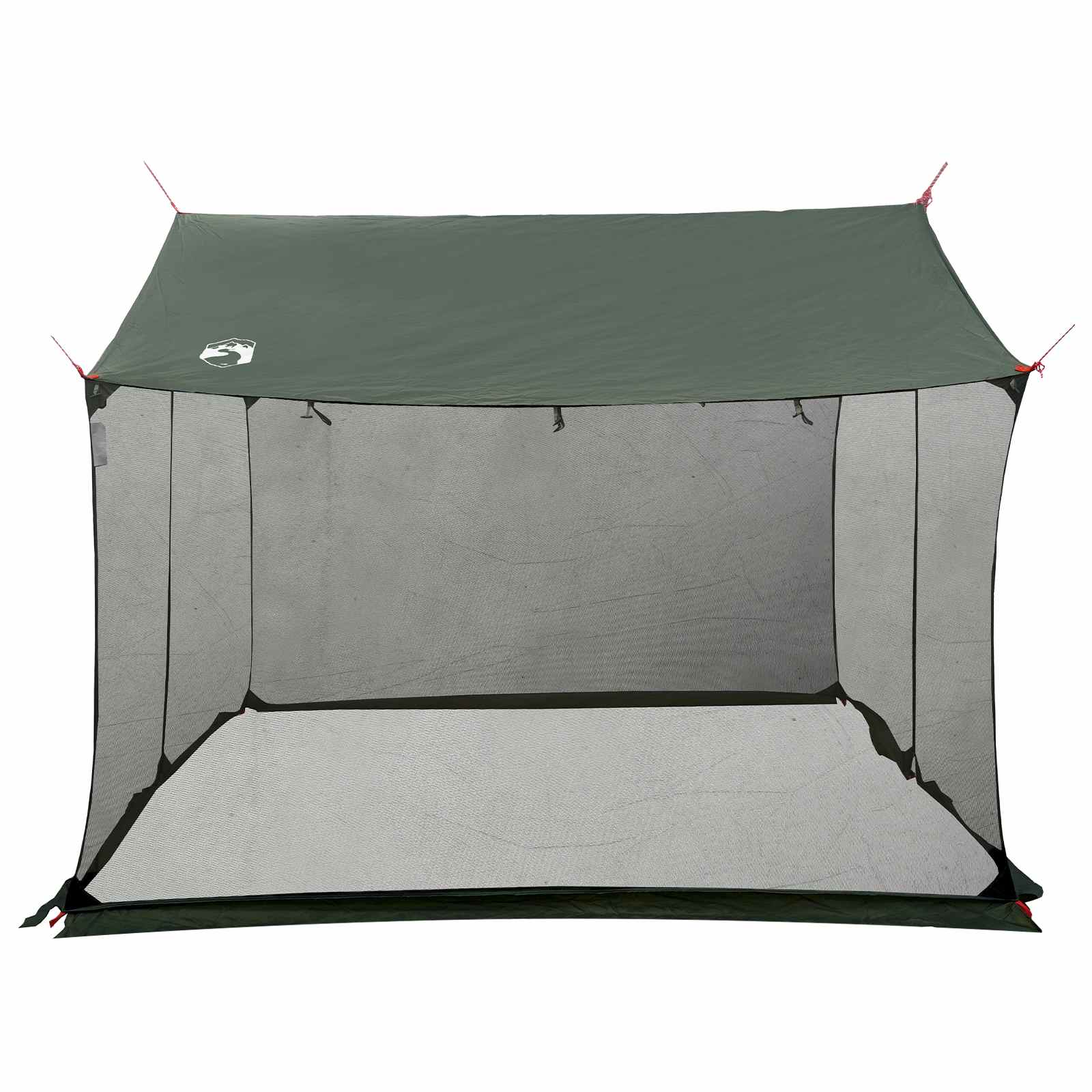 Camping-Tarp mit Netzwänden 270 x 210 x 210 cm Olivegrün