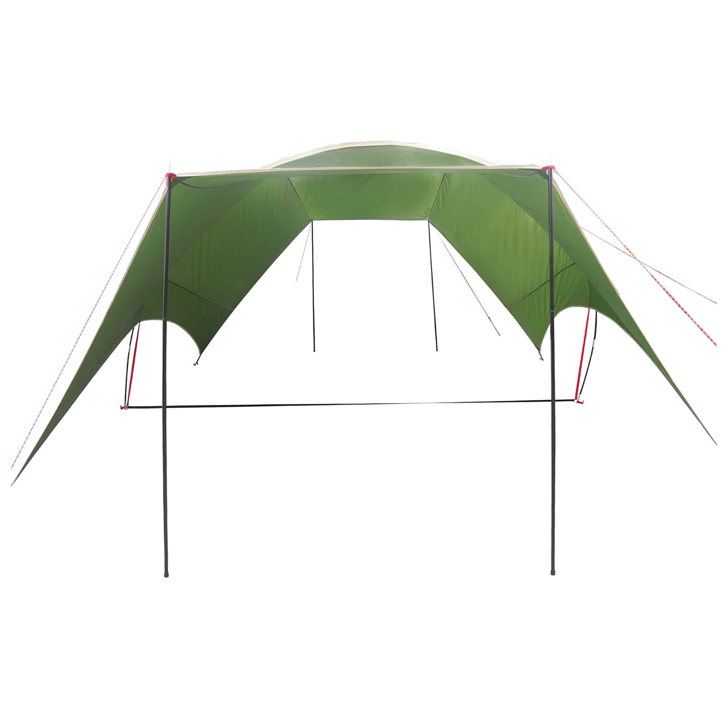 Camping Tarp Wasserfest Grün 550 x 400 x 230 cm