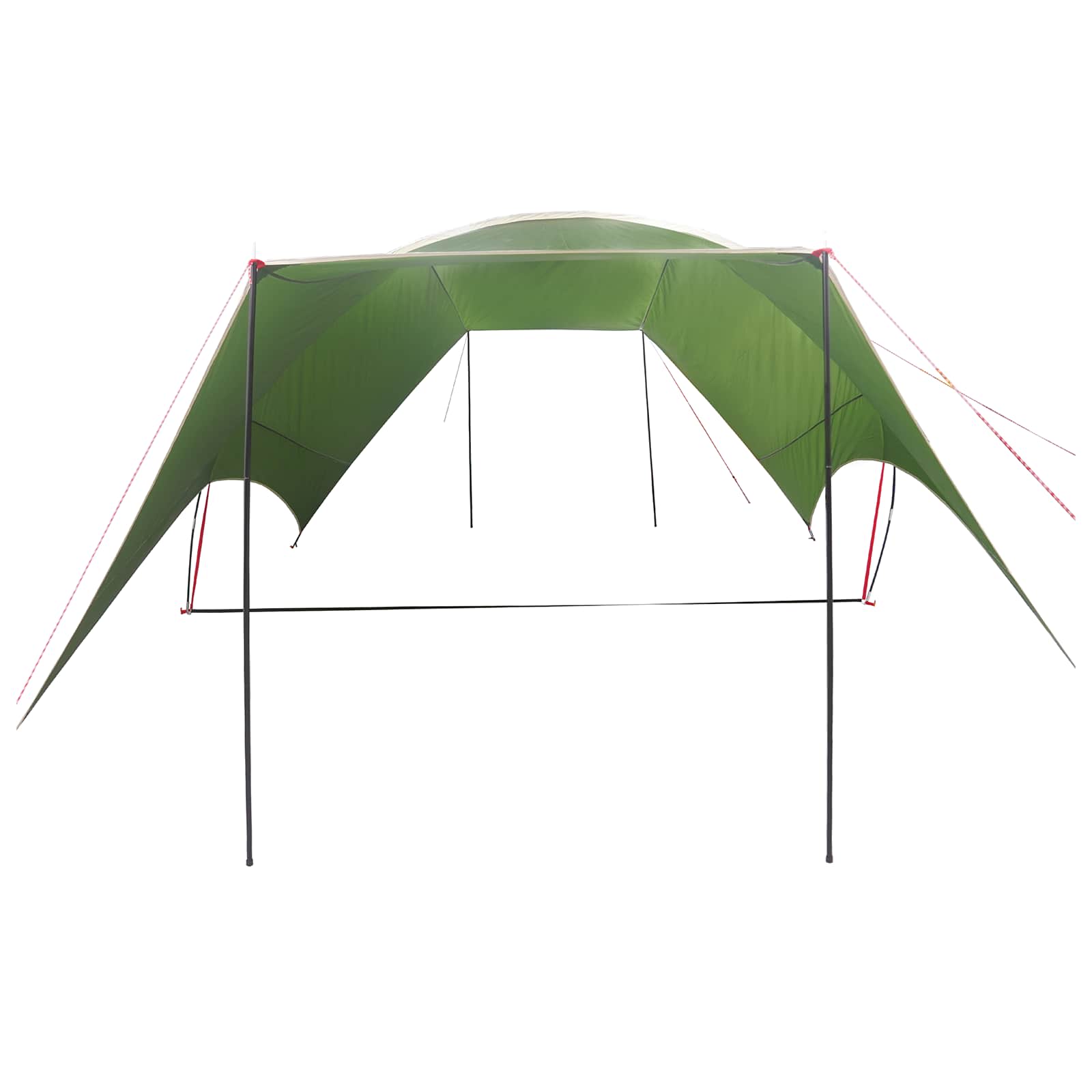 Camping Tarp Wasserfest Grün 550 x 400 x 230 cm