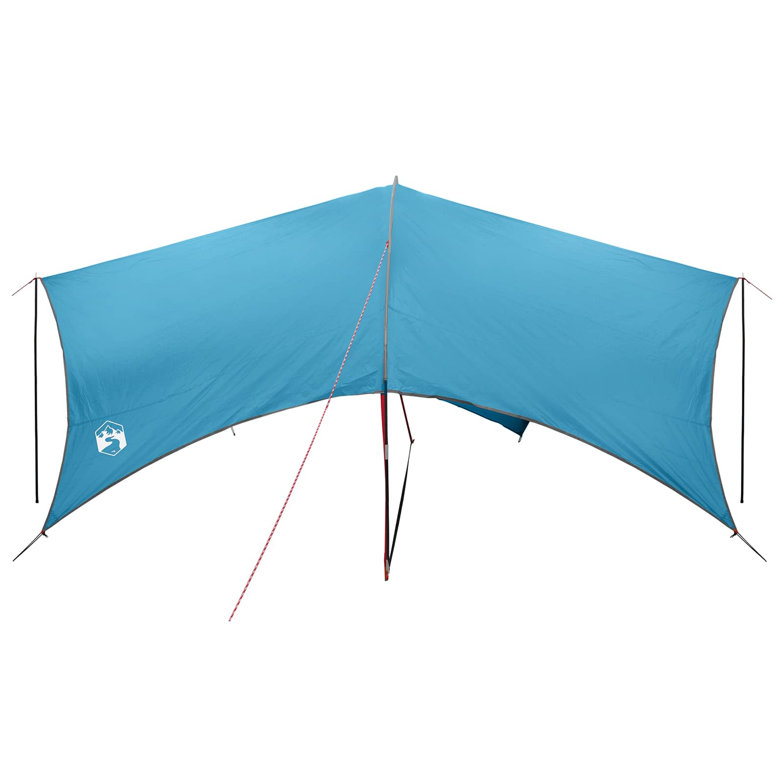 Camping Tarp Wasserfest Blau 550 x 400 x 230 cm