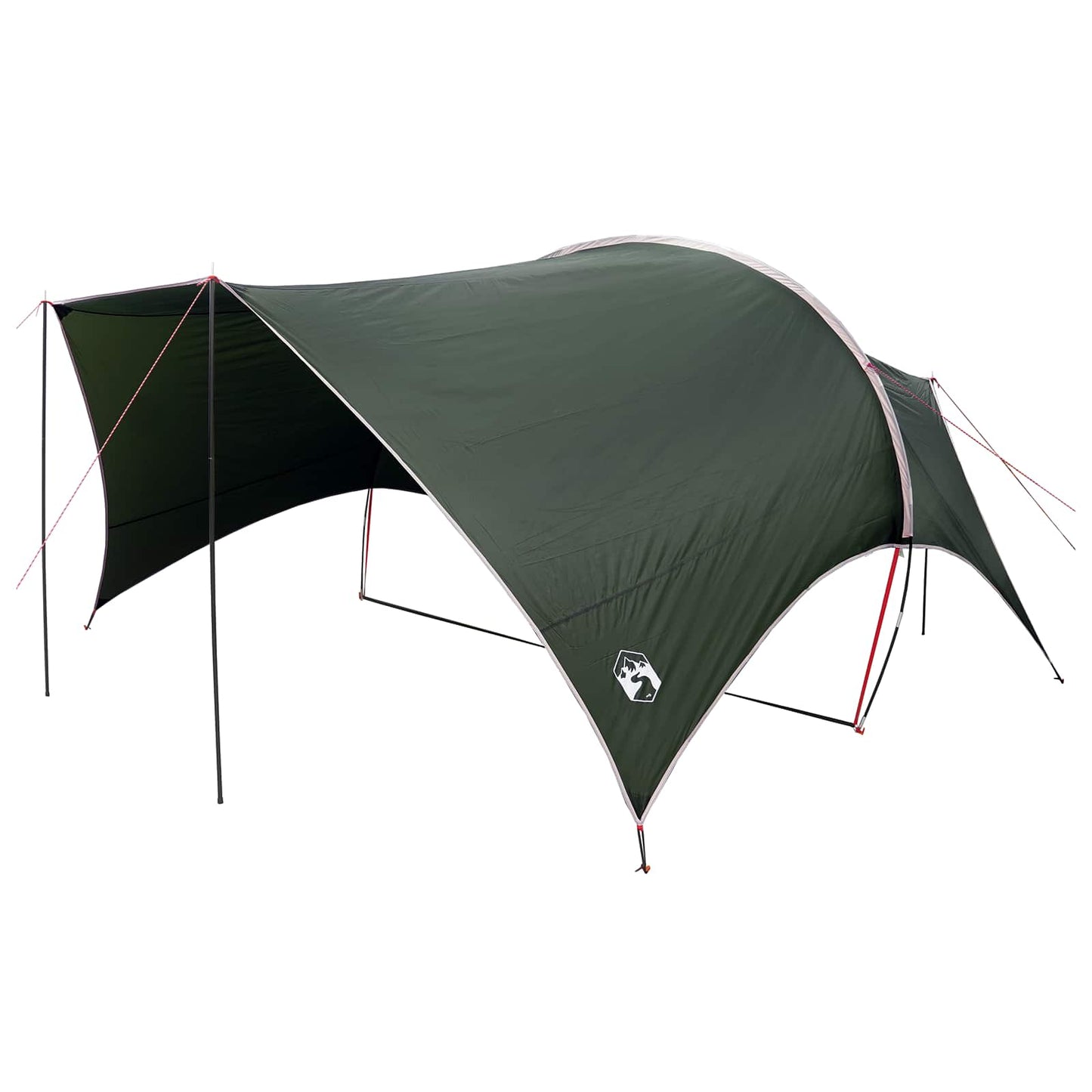 Camping Tarp Wasserfest Olivegrün 550 x 400 x 230 cm