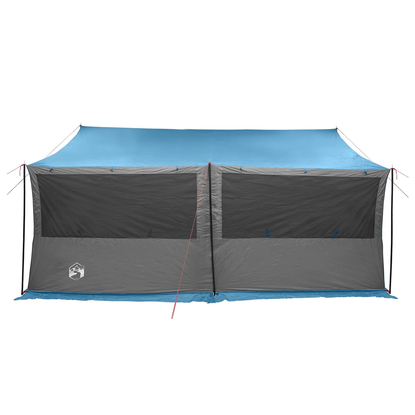 Familienzelt Blau 450 x 400 x 265 cm Polyester und Stahl