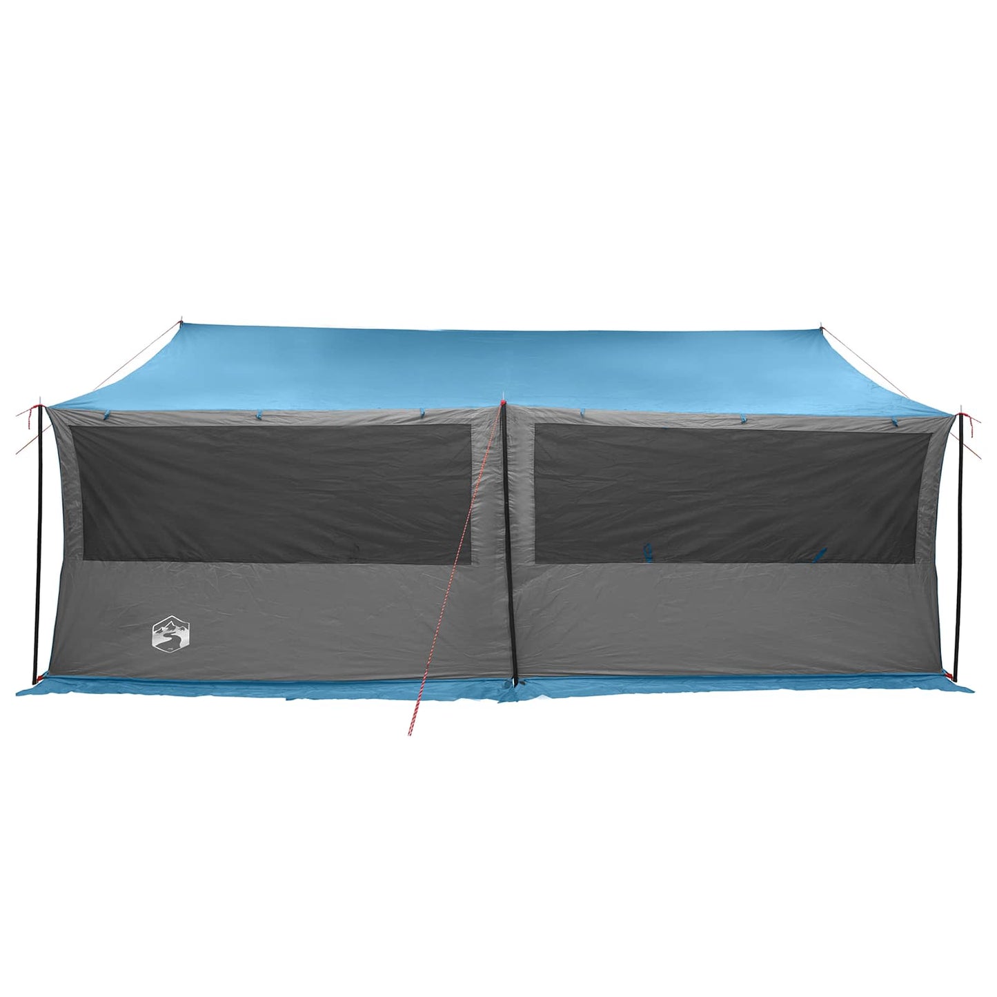 Familienzelt Blau 600 x 400 x 268 cm Polyester und Stahl