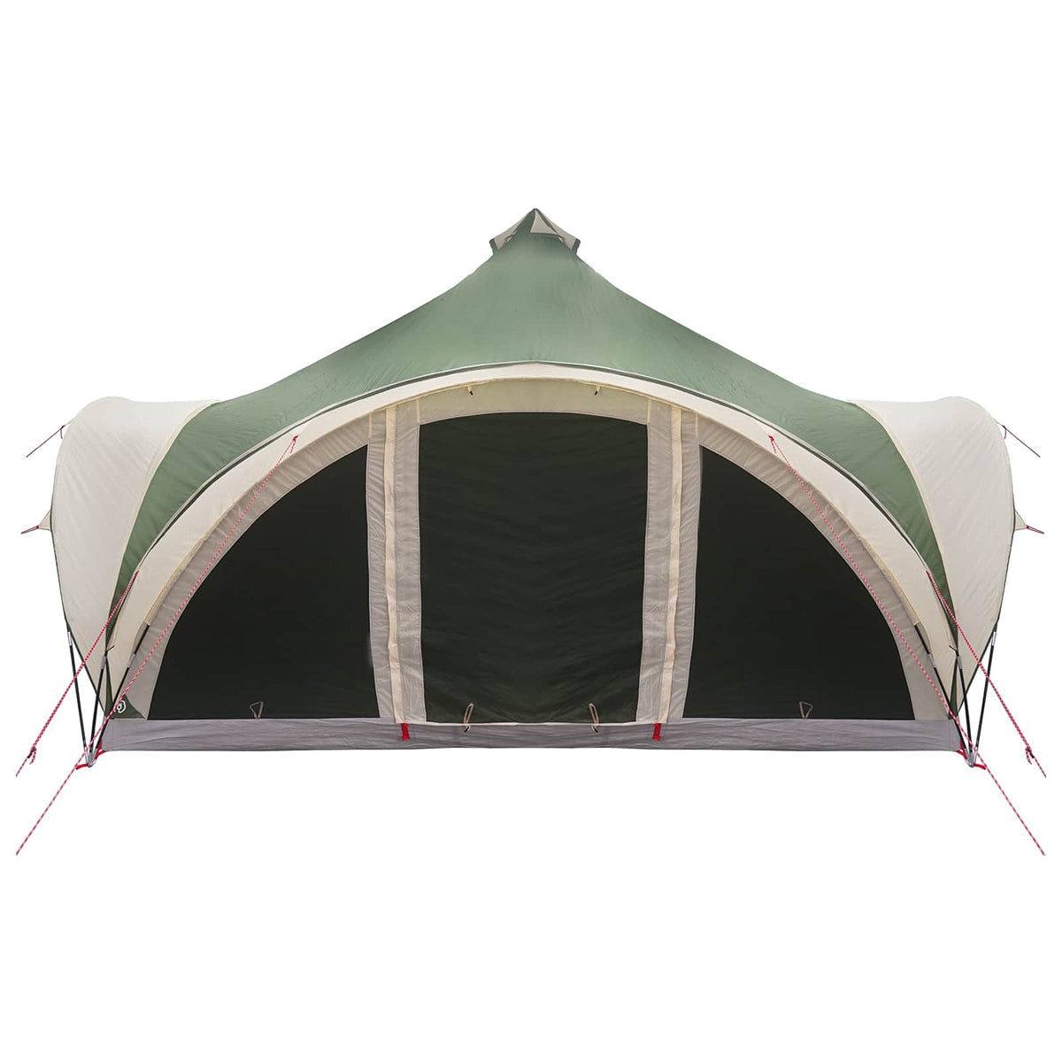 Tipi Zelt 18.0 Personen Grün Polyester und Stahl