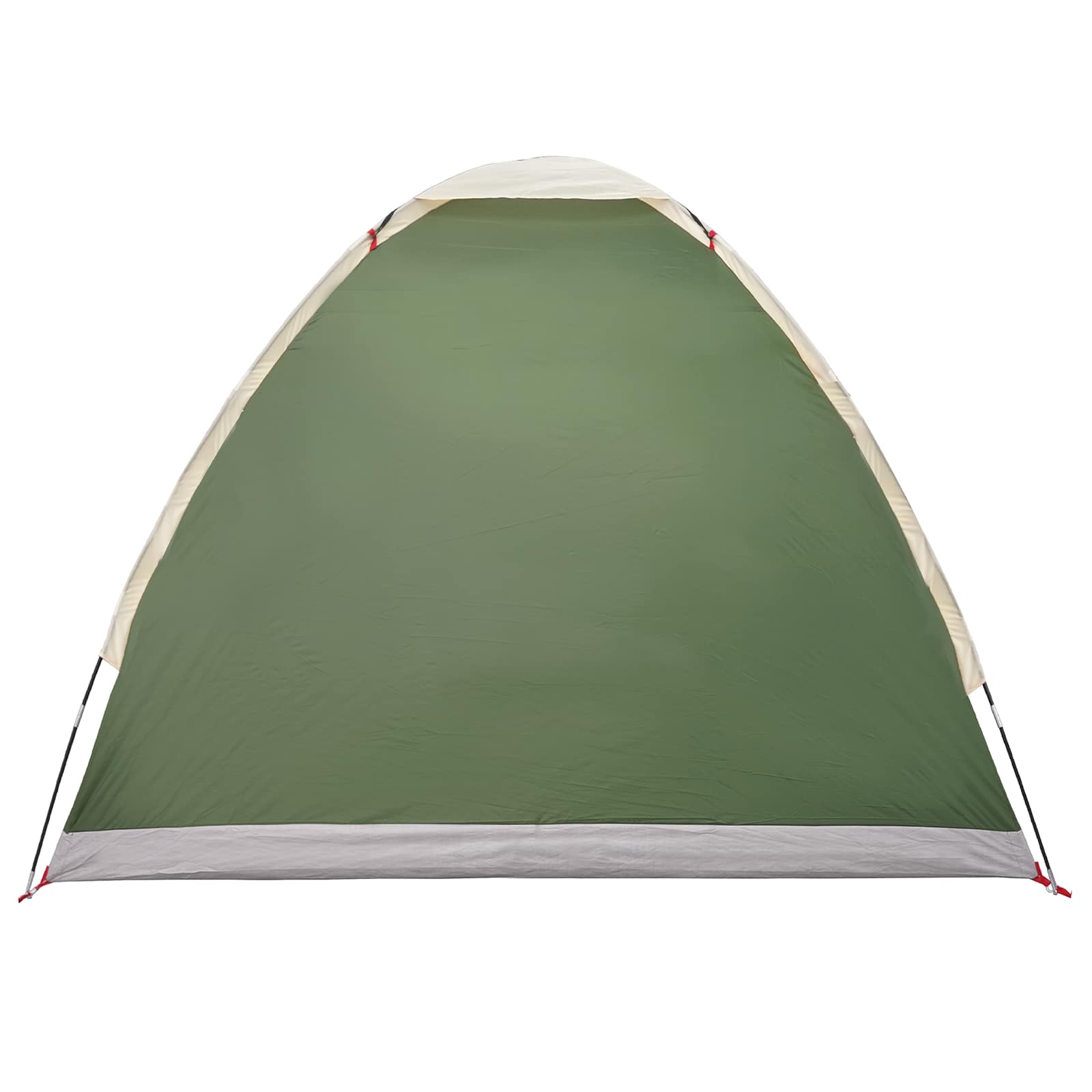 Campingzelt 2 Personen Grün 185T Polyester mit PU-Beschichtung