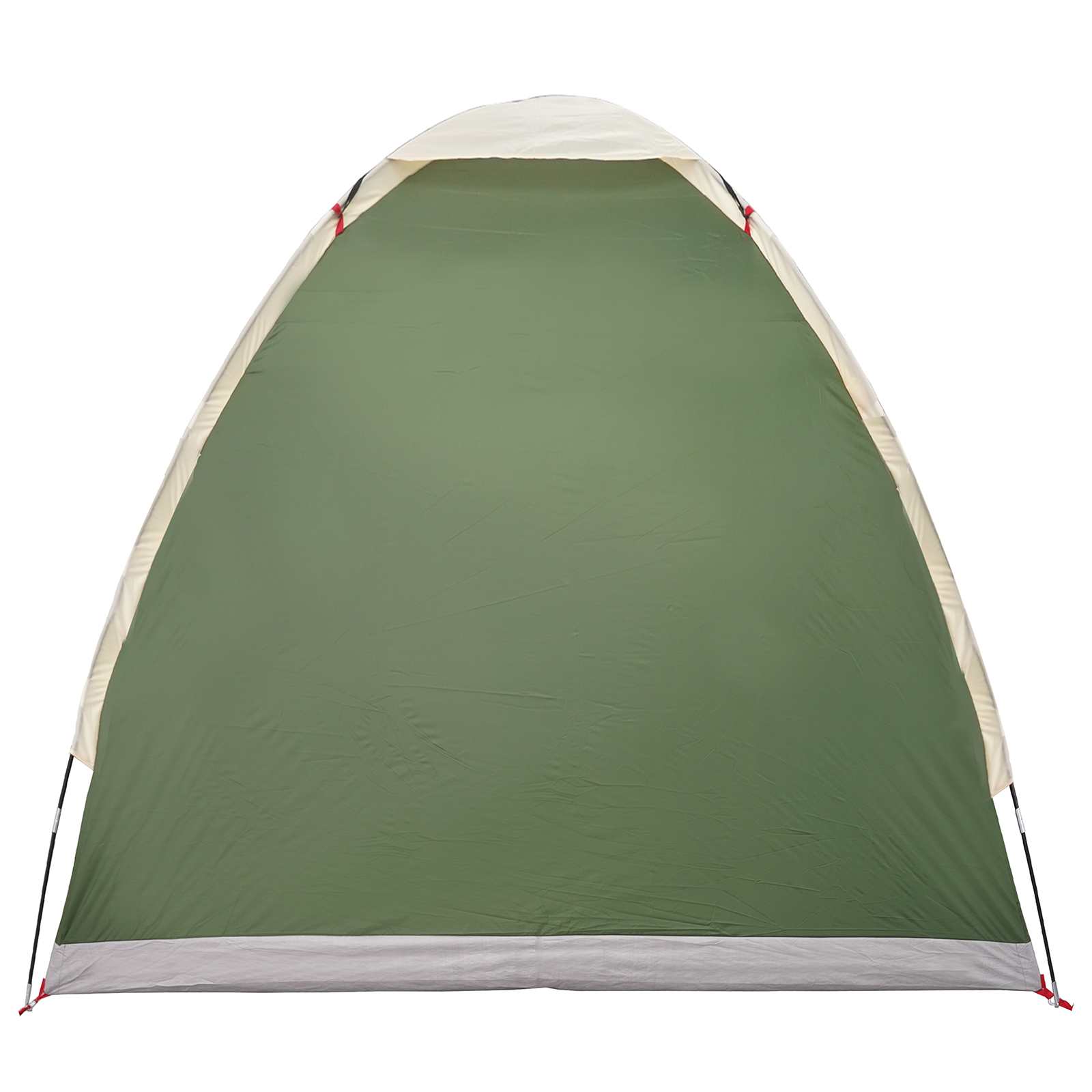 Campingzelt 2 Personen Grün 185T Polyester mit PU-Beschichtung