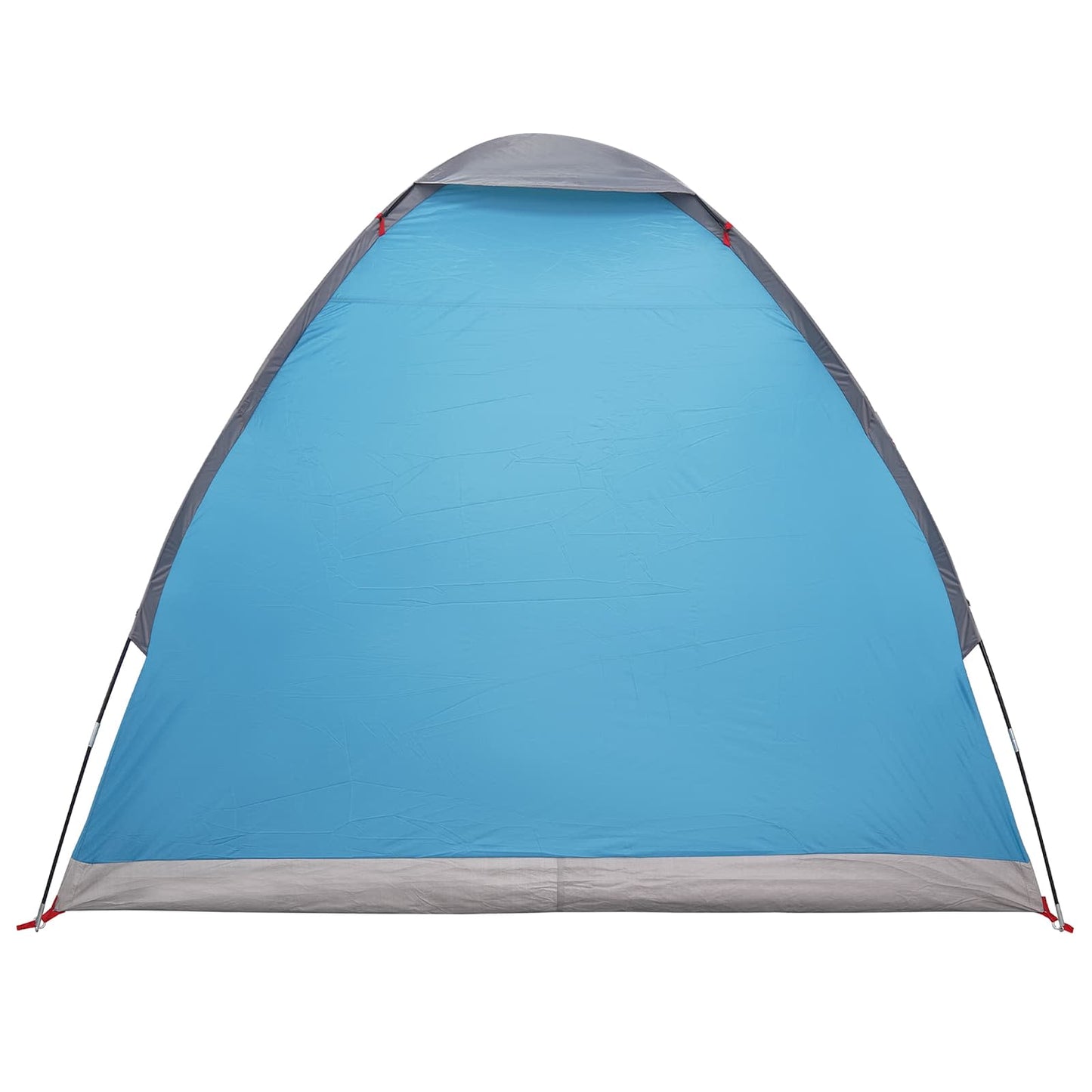 Campingzelt 2 Personen Blau 185T Polyester mit PU-Beschichtung