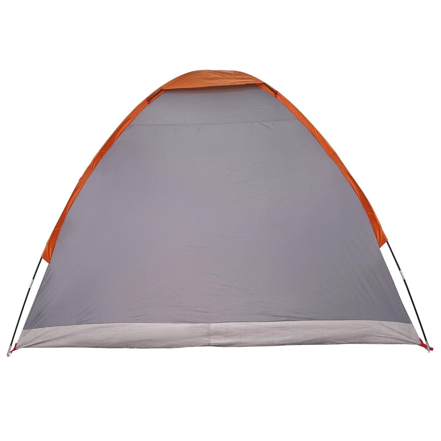 Campingzelt 2 Personen Grau und Orange