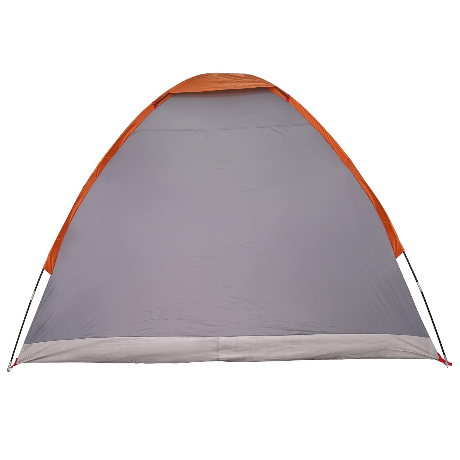 Campingzelt 2 Personen Grau und Orange