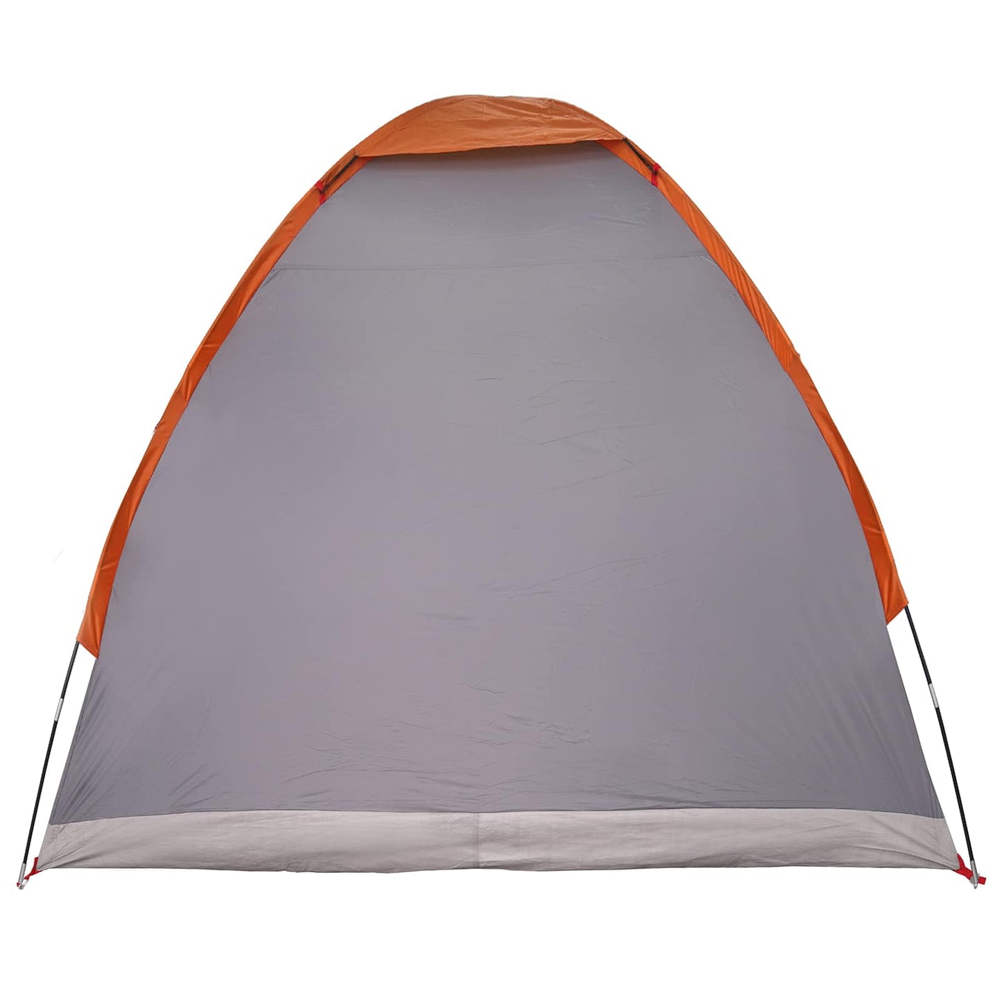 Campingzelt 2 Personen Grau und Orange