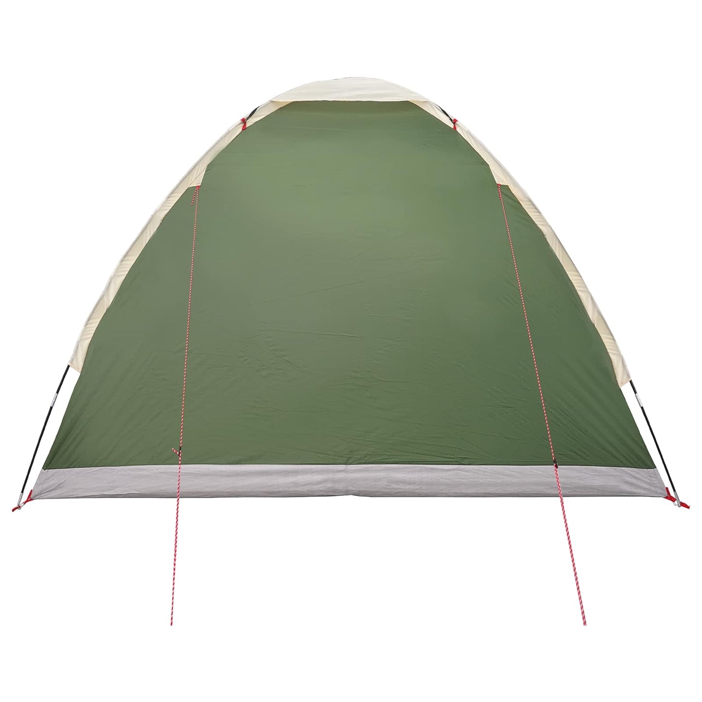 Campingzelt 4 Personen Grün 185T Polyester mit PU-Beschichtung