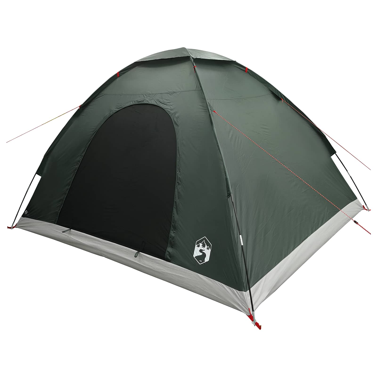 Campingzelt 4 Personen Olivegrün