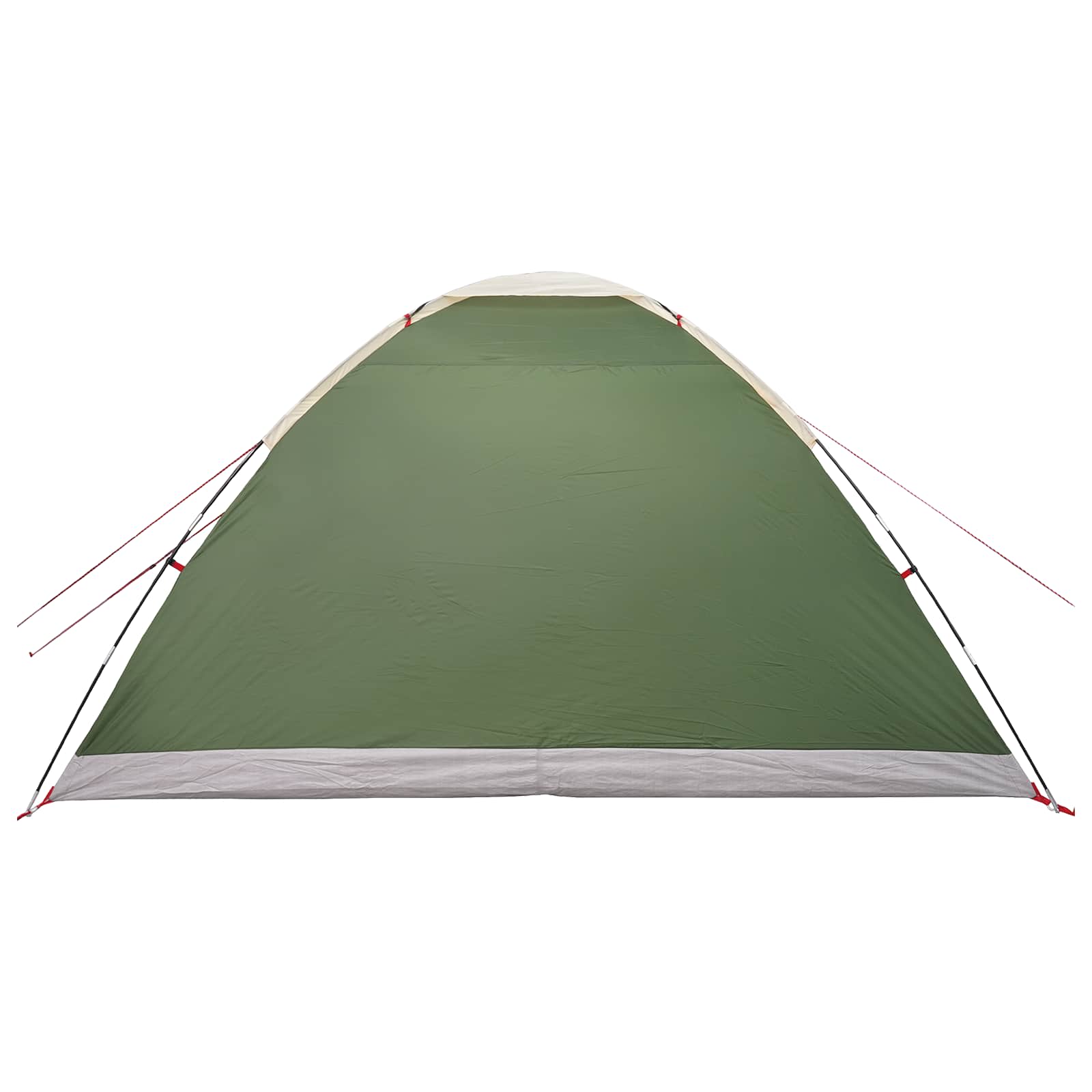 Campingzelt 6 Personen Grün 185T Polyester mit PU-Beschichtung