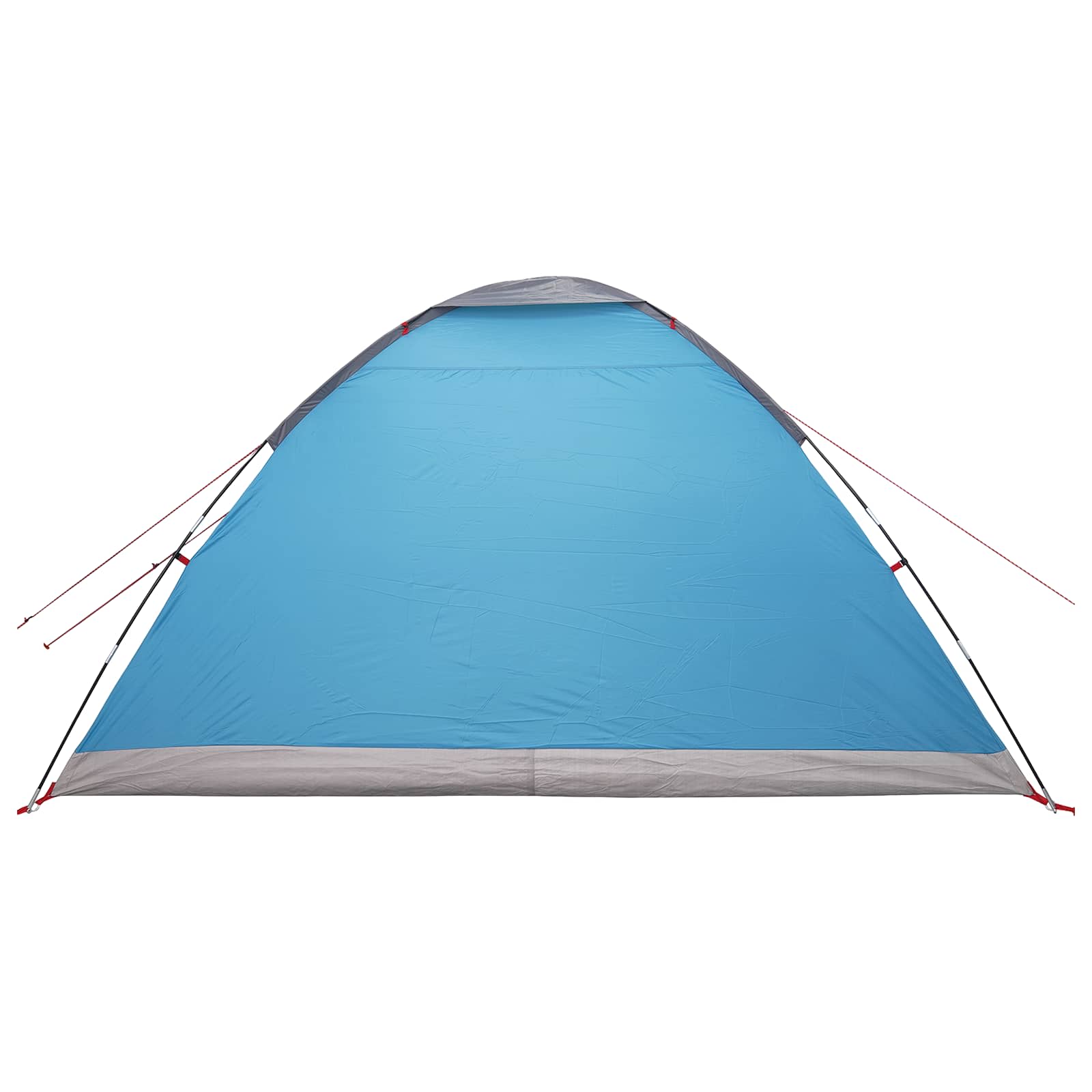 Campingzelt 6 Personen Blau 185T Polyester mit PU-Beschichtung