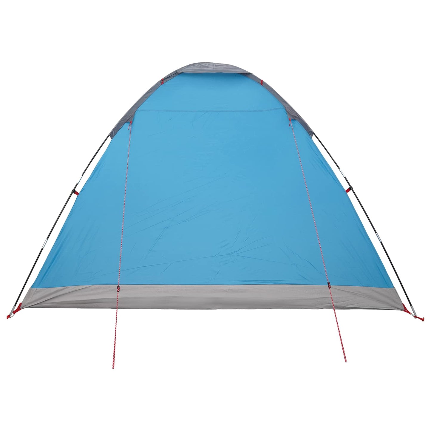 Campingzelt 6 Personen Blau 185T Polyester mit PU-Beschichtung
