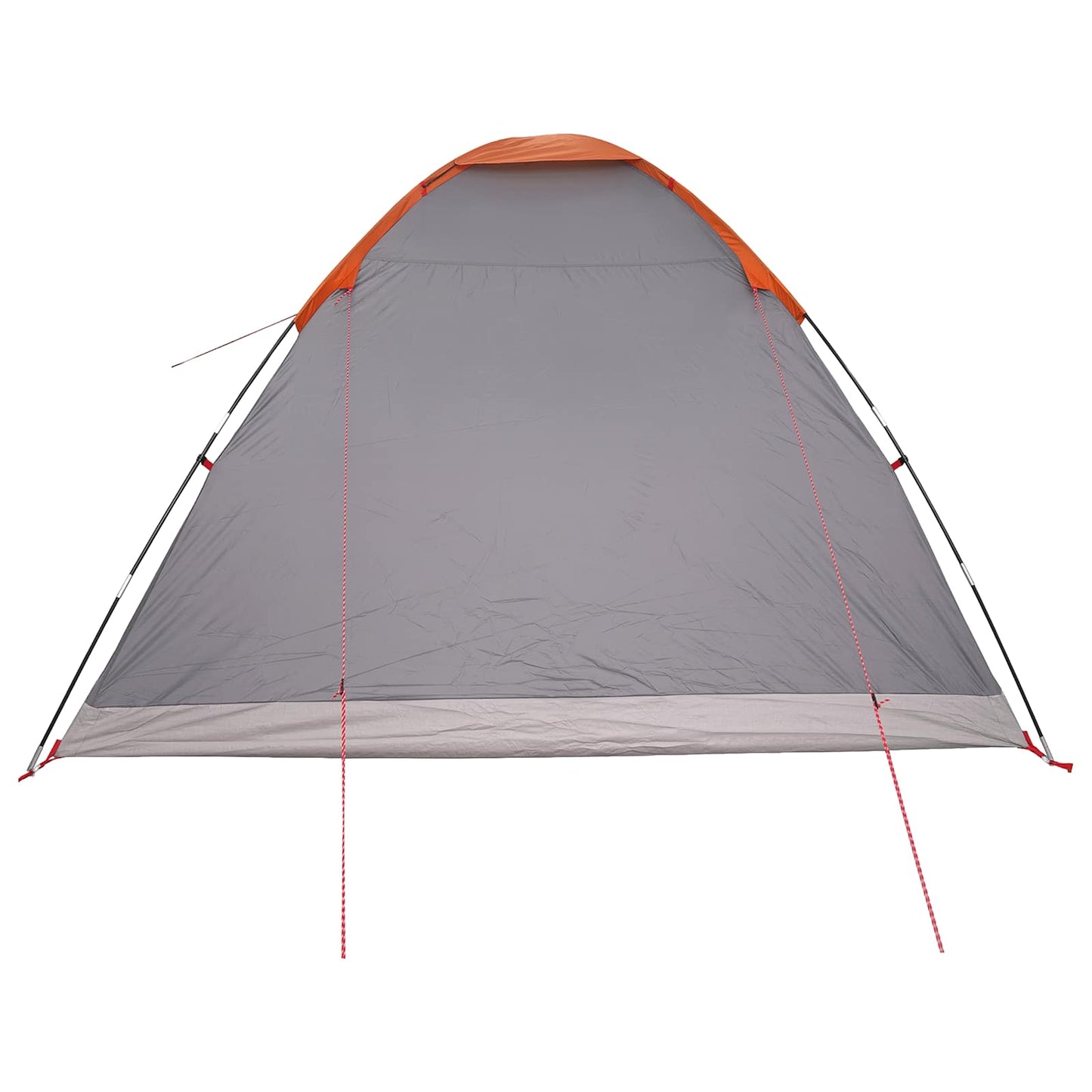Campingzelt 6 Personen Grau und Orange