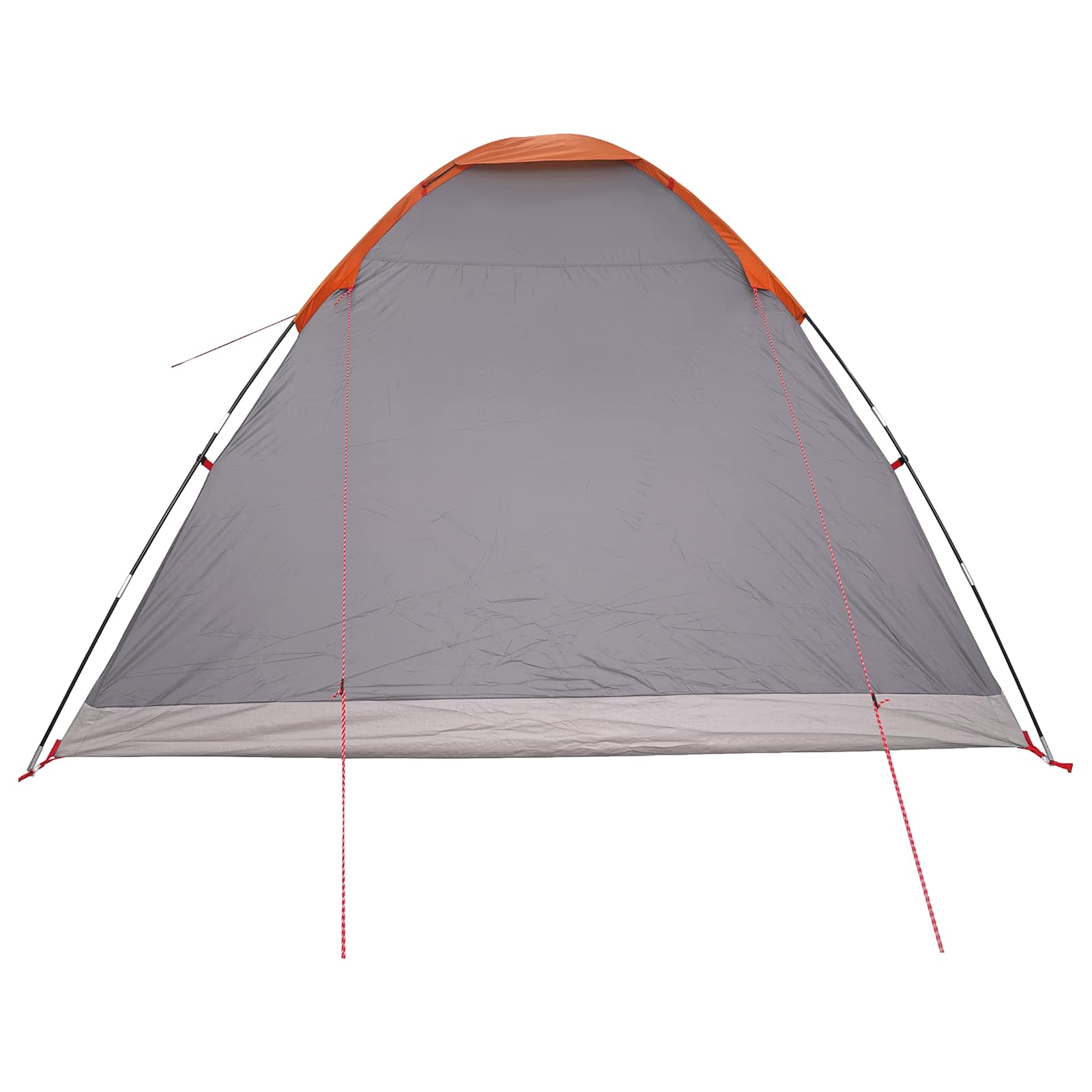 Campingzelt 6 Personen Grau und Orange