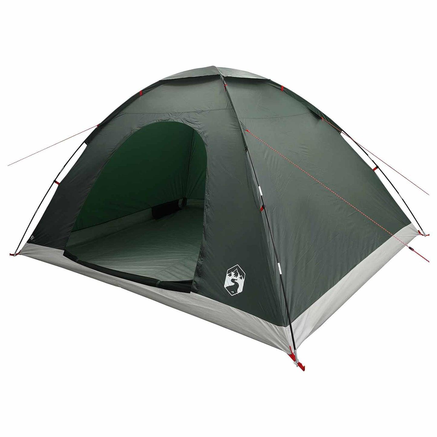 Campingzelt 6 Personen Olivegrün