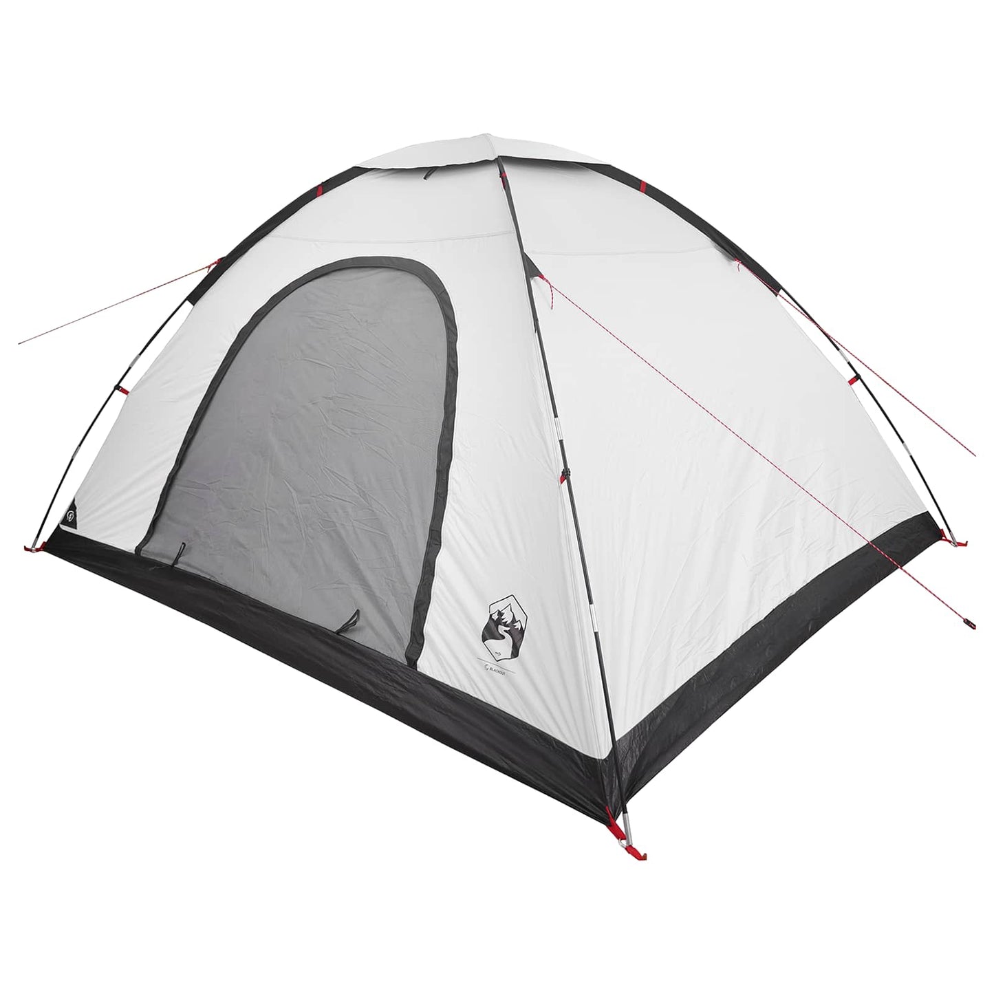 Campingzelt 6 Personen Weiß Blackout