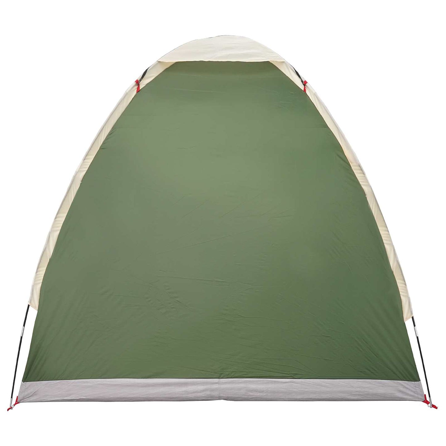 Campingzelt 2 Personen Grün Polyester und Stahl