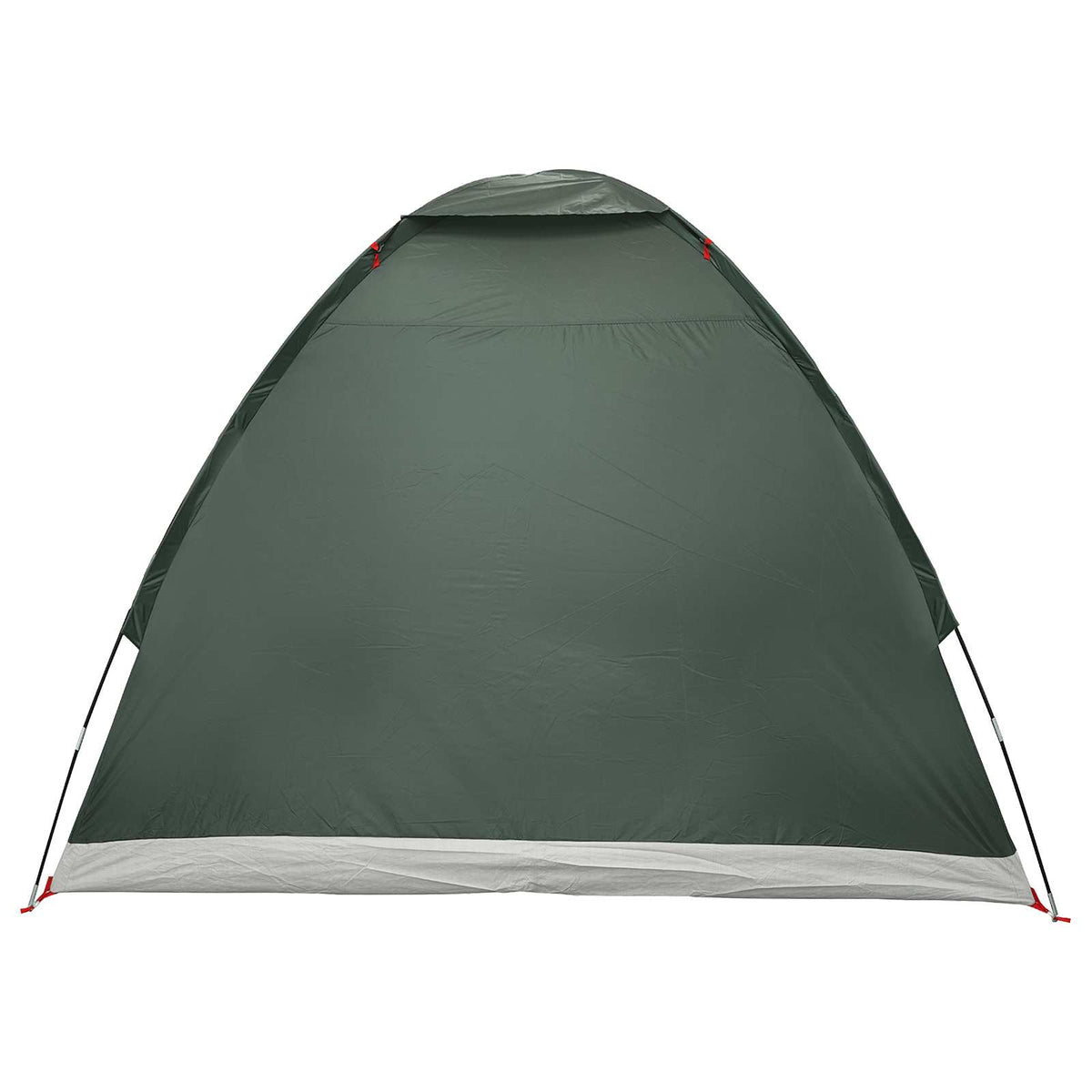 Campingzelt 2 Personen Armeegrün Polyester und Stahl
