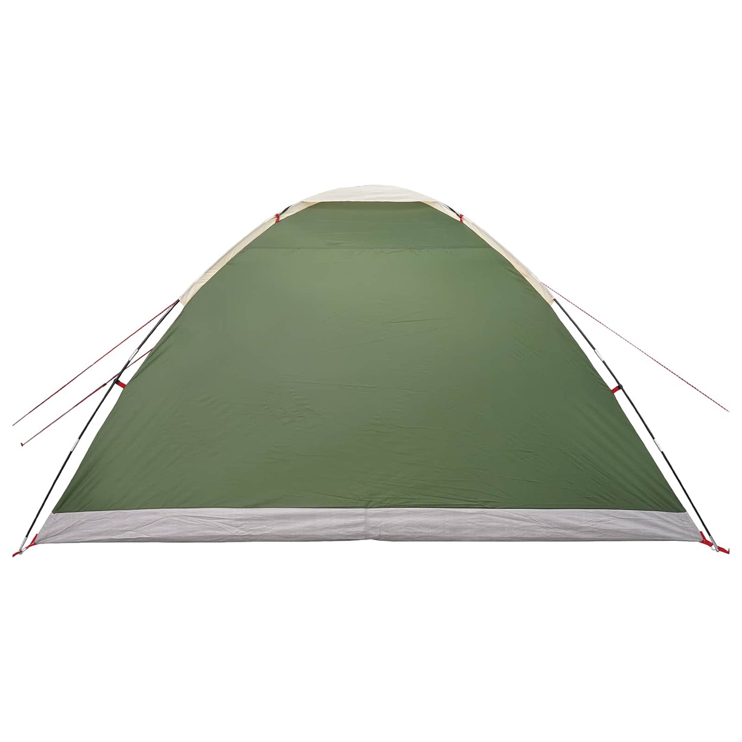 Campingzelt 6 Personen Grün Polyester und Stahl