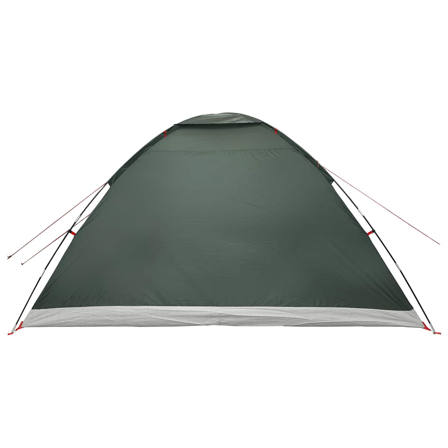 Campingzelt 6 Personen Olivegrün Polyester und Stahl