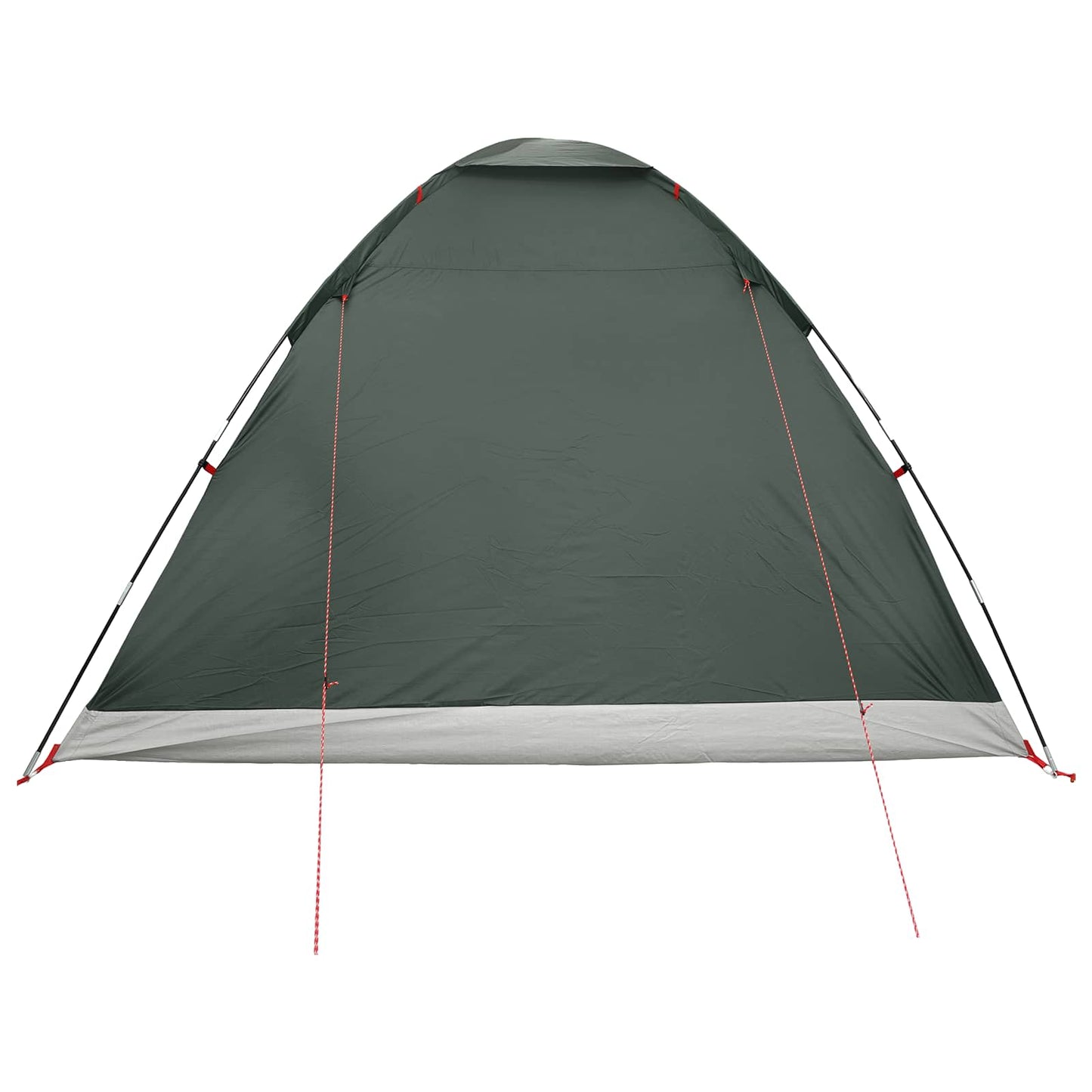 Campingzelt 6 Personen Olivegrün Polyester und Stahl