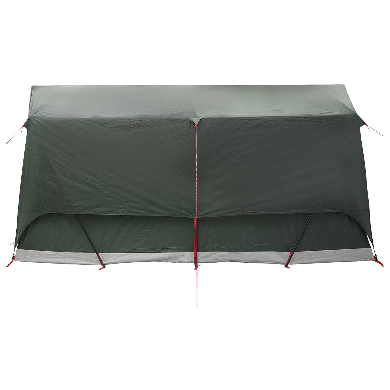 Tunnelzelt mit Dach Armeegrün 8-Personen Polyester und Stahl