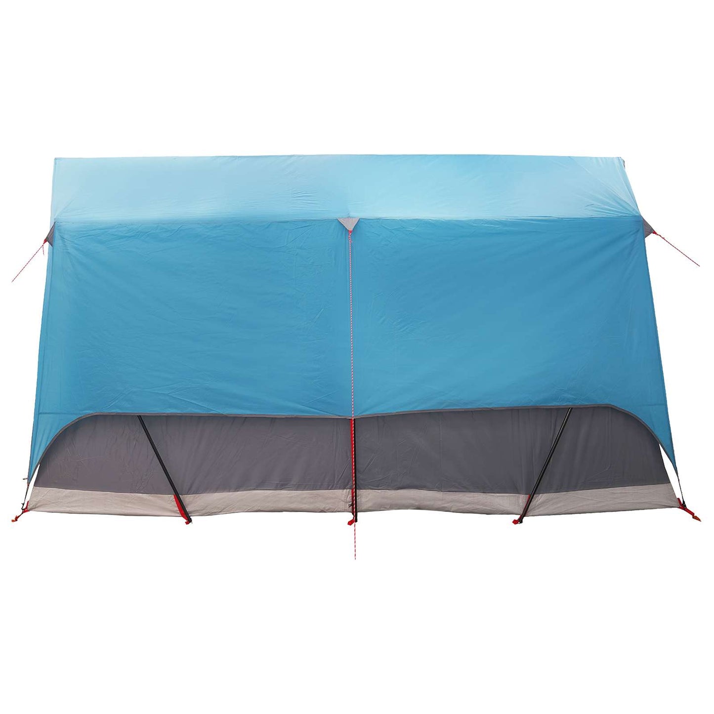 Tunnelzelt mit Dach Blau 10 Personen Polyester und Stahl