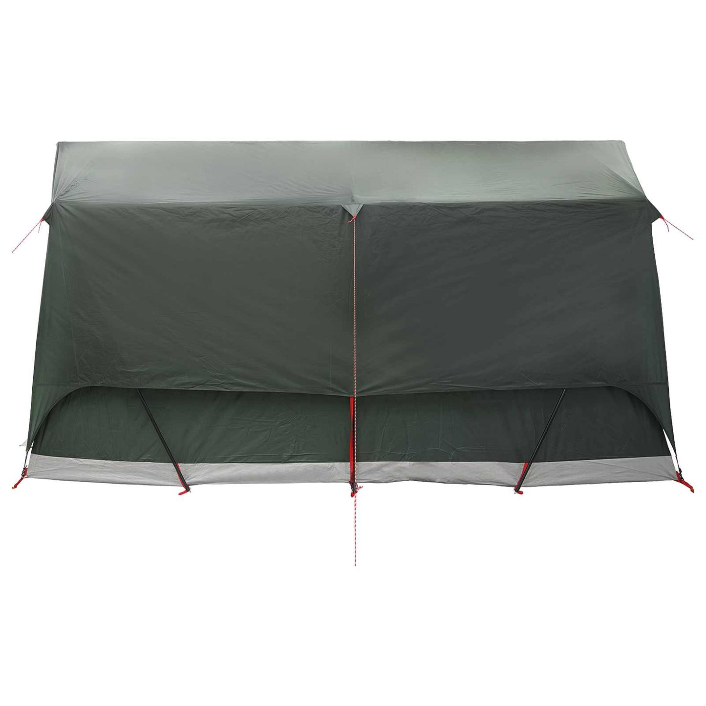 Tunnelzelt mit Dach Armeegrün 10 Personen Polyester und Stahl