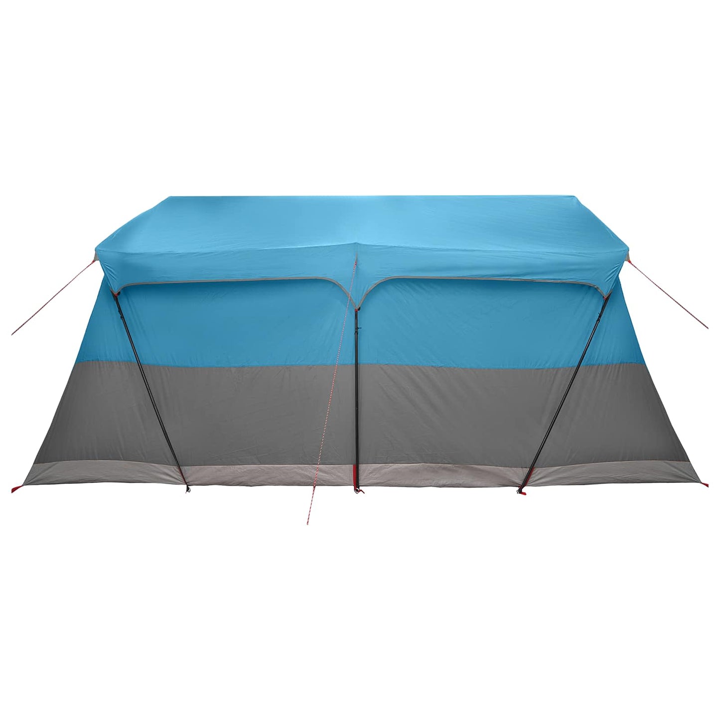 Familienzelt 487 x 340 x 216 cm Blau Polyester und Stahl