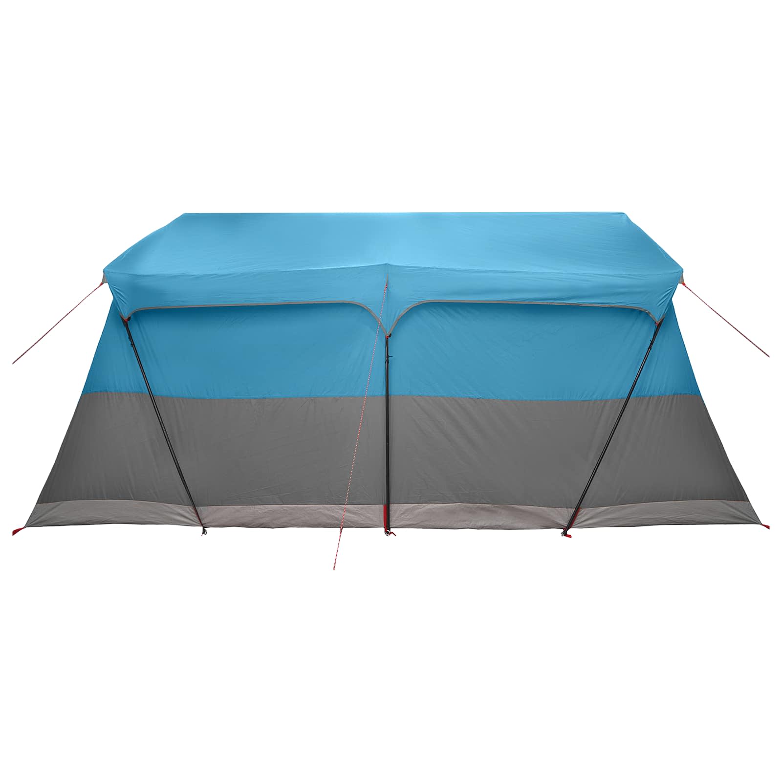 Familienzelt 487 x 340 x 216 cm Blau Polyester und Stahl