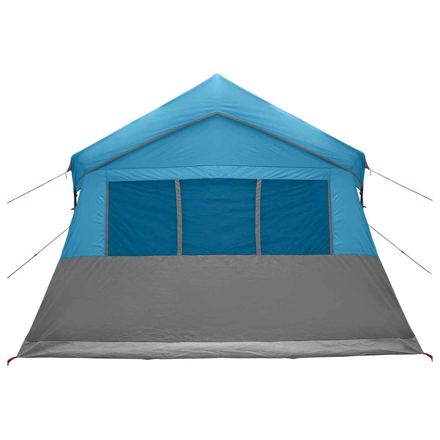 Familienzelt 487 x 340 x 216 cm Blau Polyester und Stahl