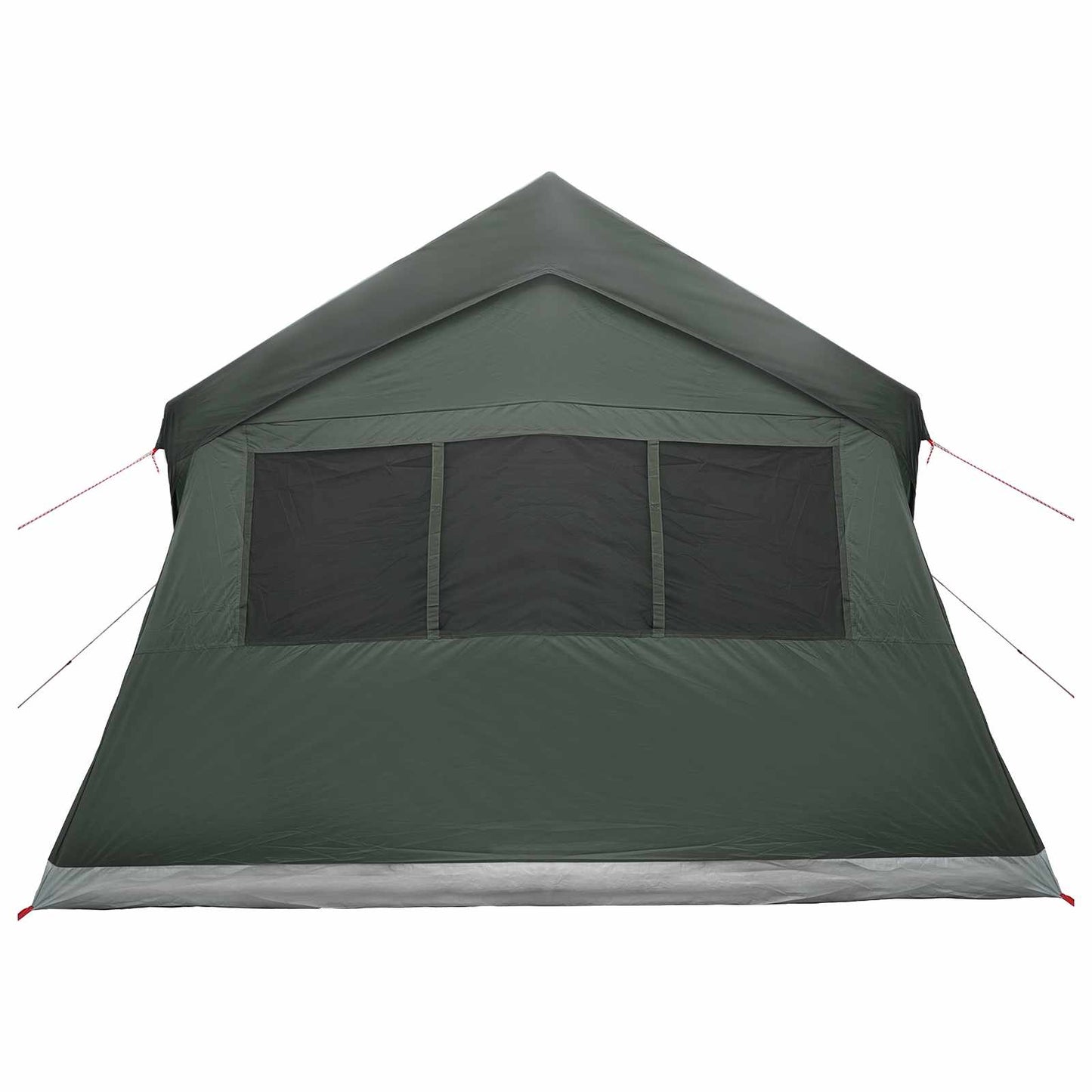 Familienzelt 487 x 340 x 216 cm Olivegrün Polyester und Stahl