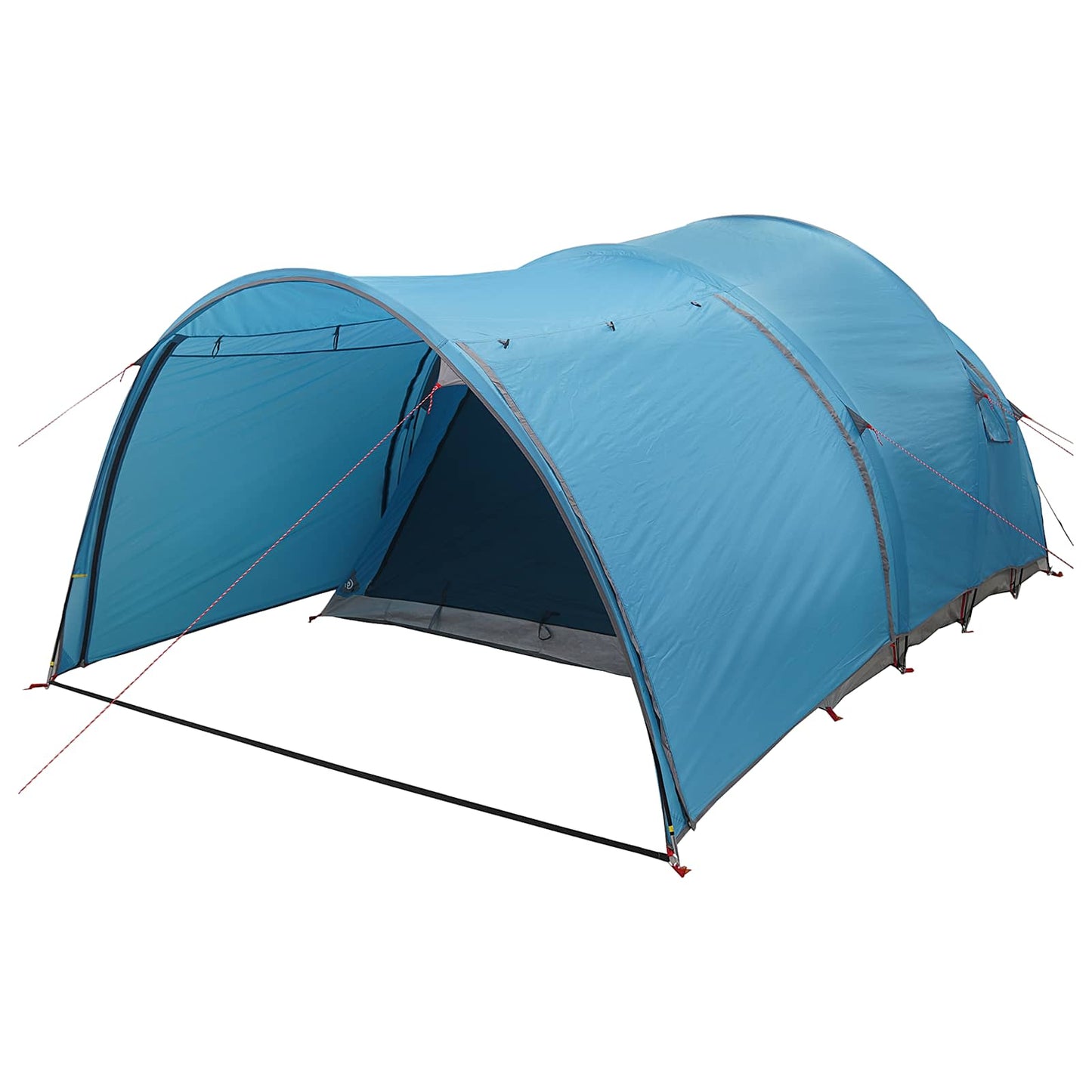 Tunnelzelt 370 x 275 x 210 cm Blau Polyester und Stahl