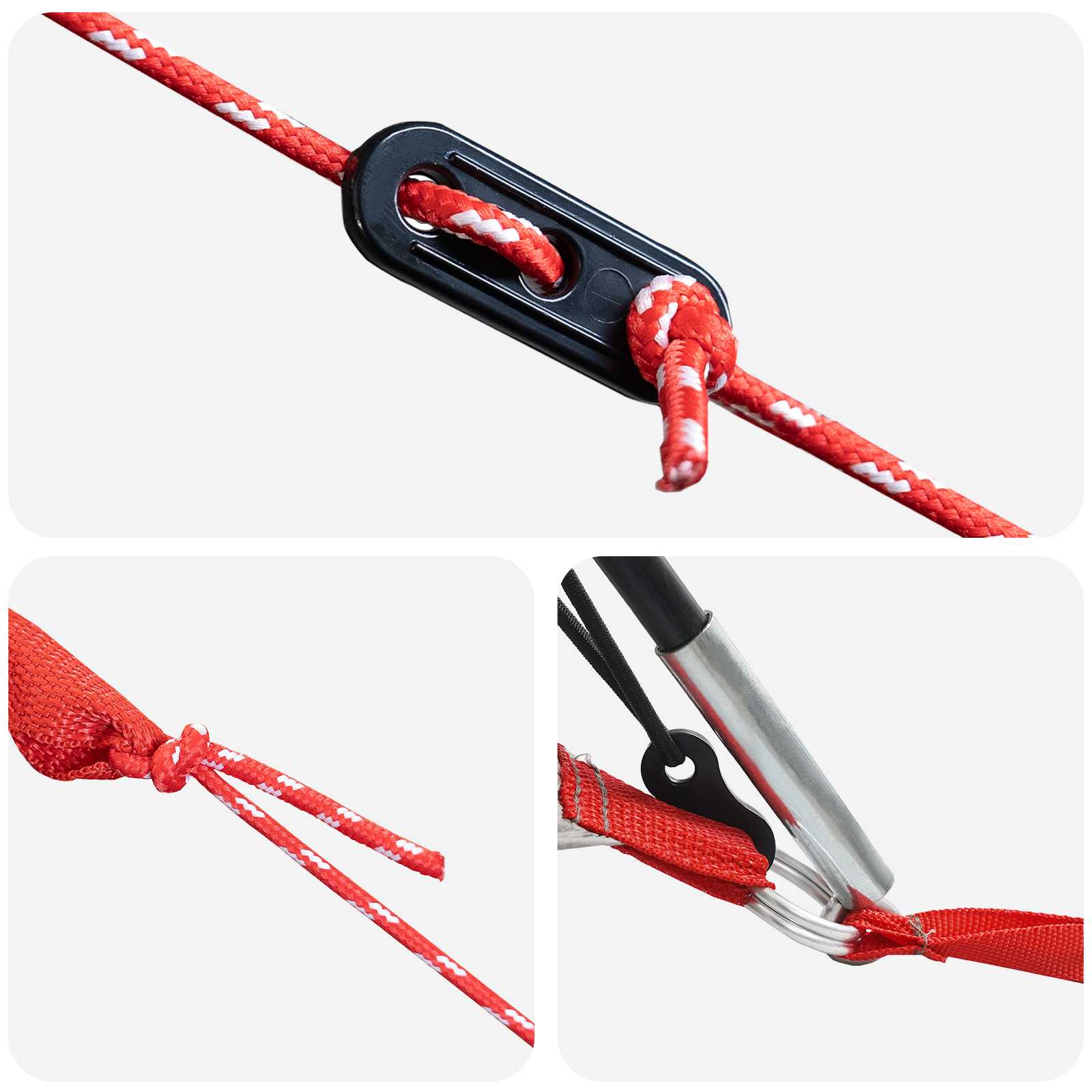 Seitenzelt mit Dach Blau 410 x 410 x 250 cm Polyester und Stahl
