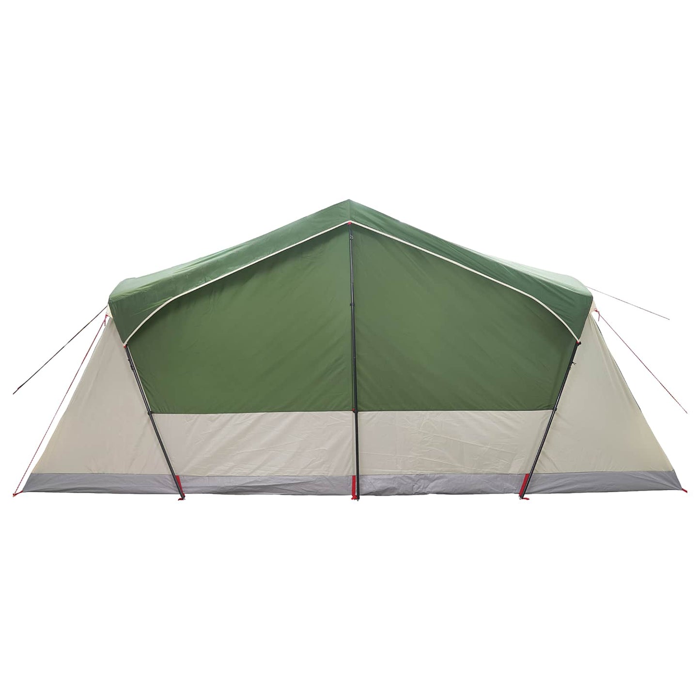 Hütten-Zelt Grün 480 x 273 x 205 cm Polyester und Stahl