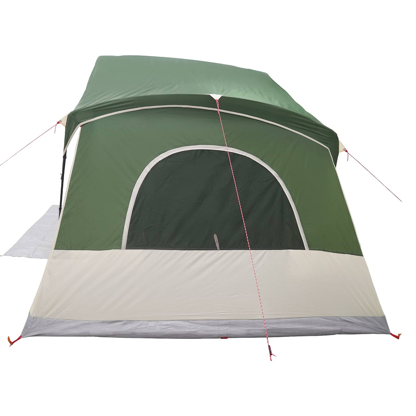 Hütten-Zelt Grün 480 x 273 x 205 cm Polyester und Stahl