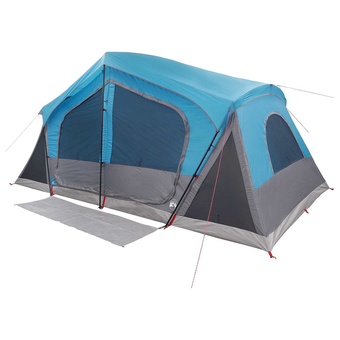 Hütten-Zelt Blau 480 x 273 x 205 cm Polyester und Stahl
