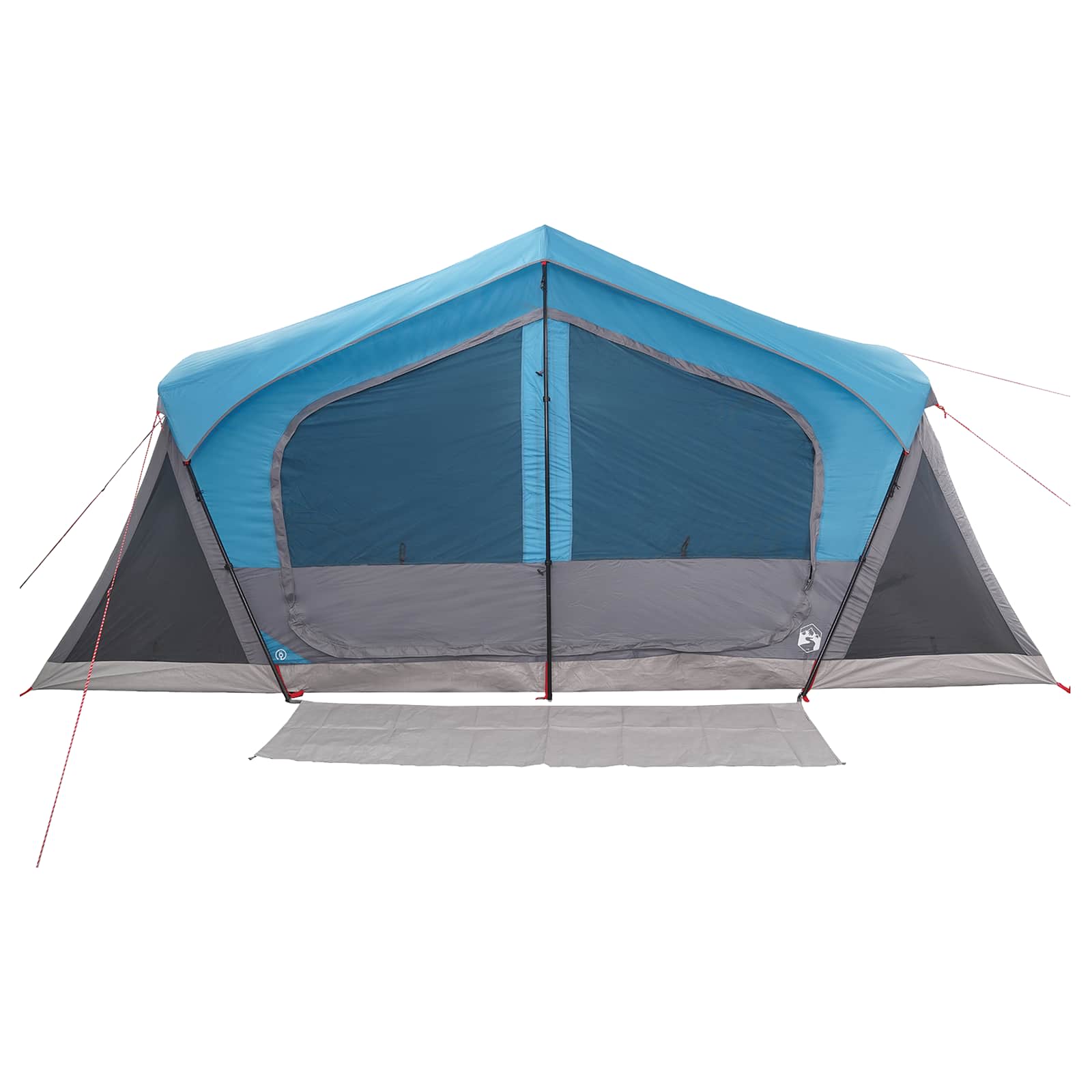 Hütten-Zelt Blau 480 x 273 x 205 cm Polyester und Stahl