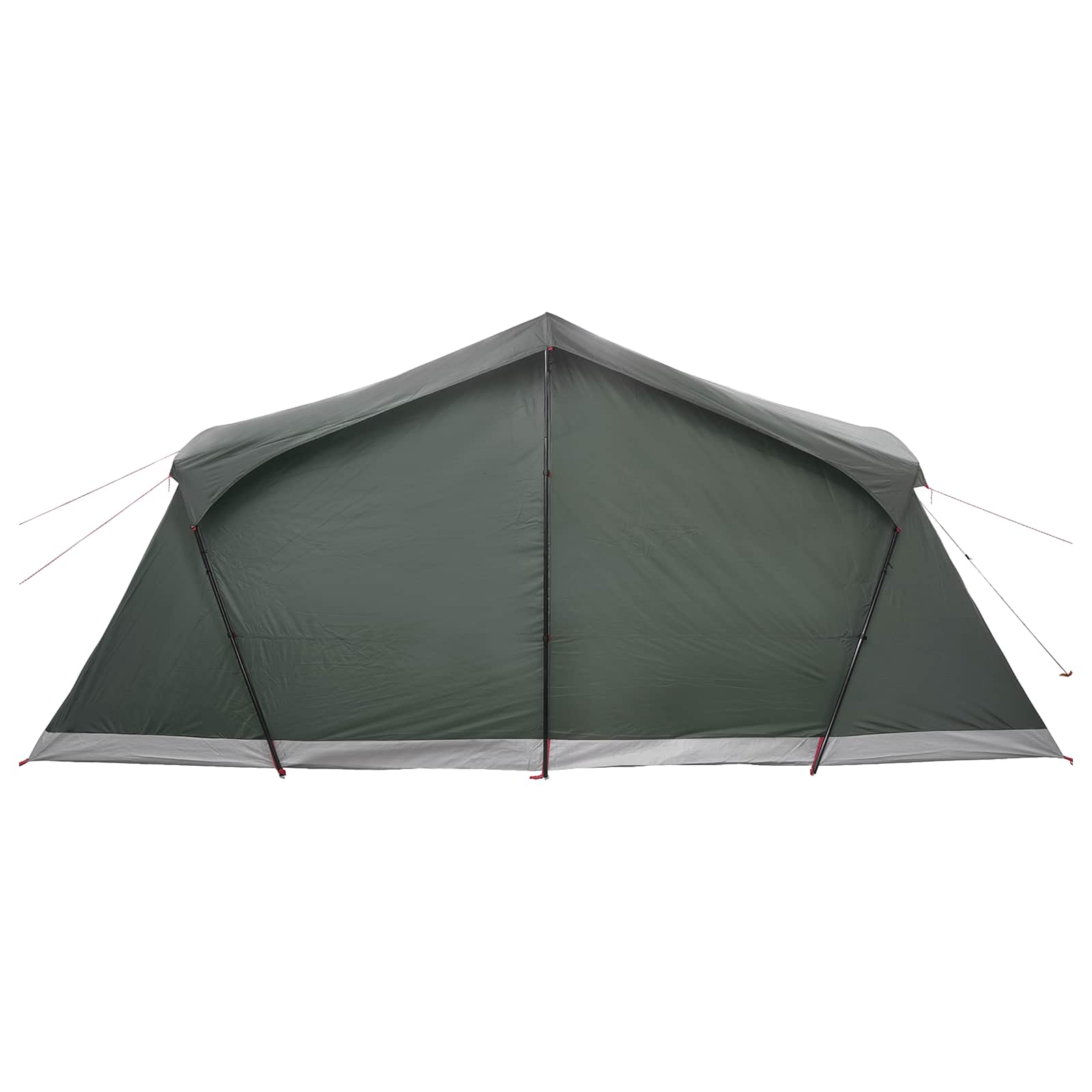 Hütten-Zelt Olivegrün 480 x 273 x 205 cm Polyester und Stahl