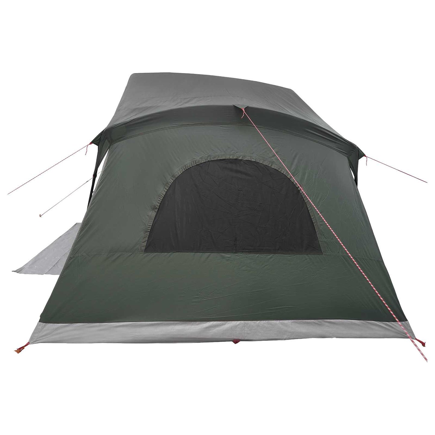 Hütten-Zelt Olivegrün 480 x 273 x 205 cm Polyester und Stahl