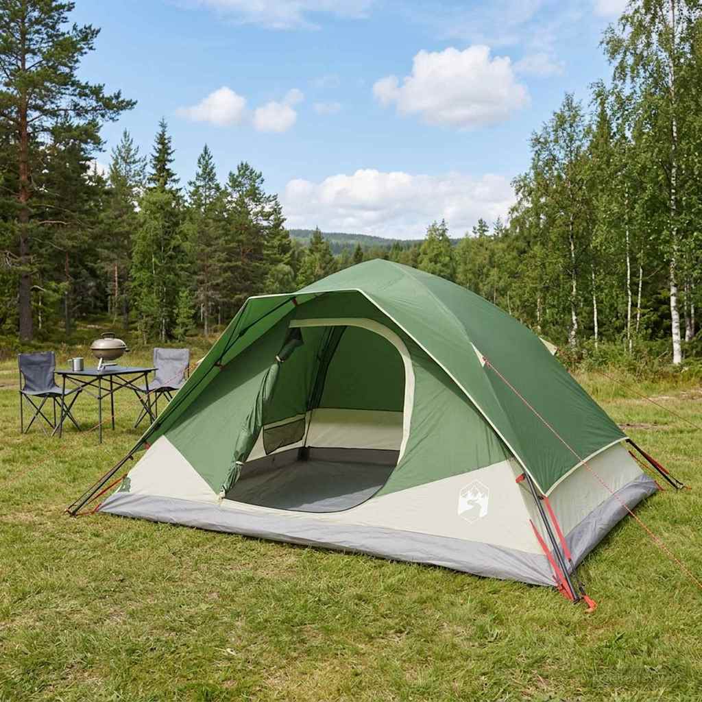 Sofort Zelt Grün 305 x 215 x 140 cm Polyester und Stahl