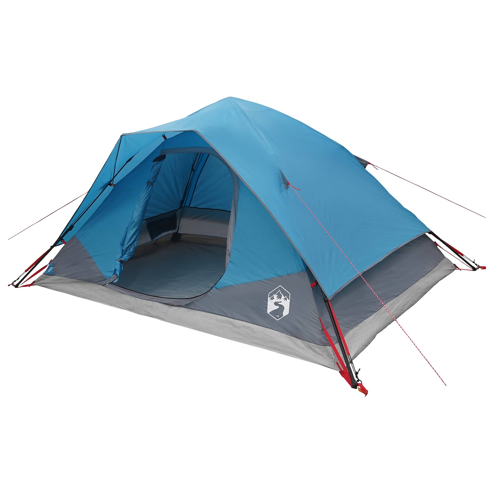 Sofort Zelt Blau 305 x 215 x 140 cm Polyester und Stahl