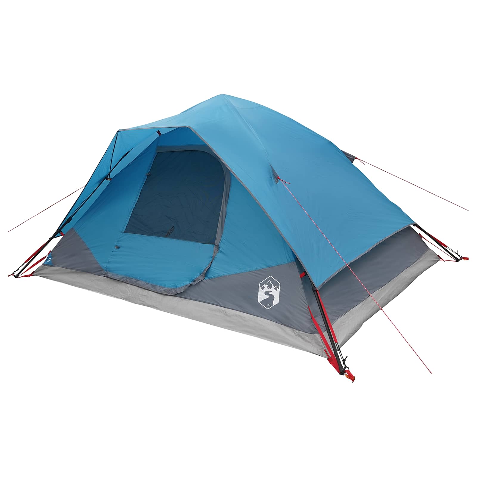 Sofort Zelt Blau 305 x 215 x 140 cm Polyester und Stahl