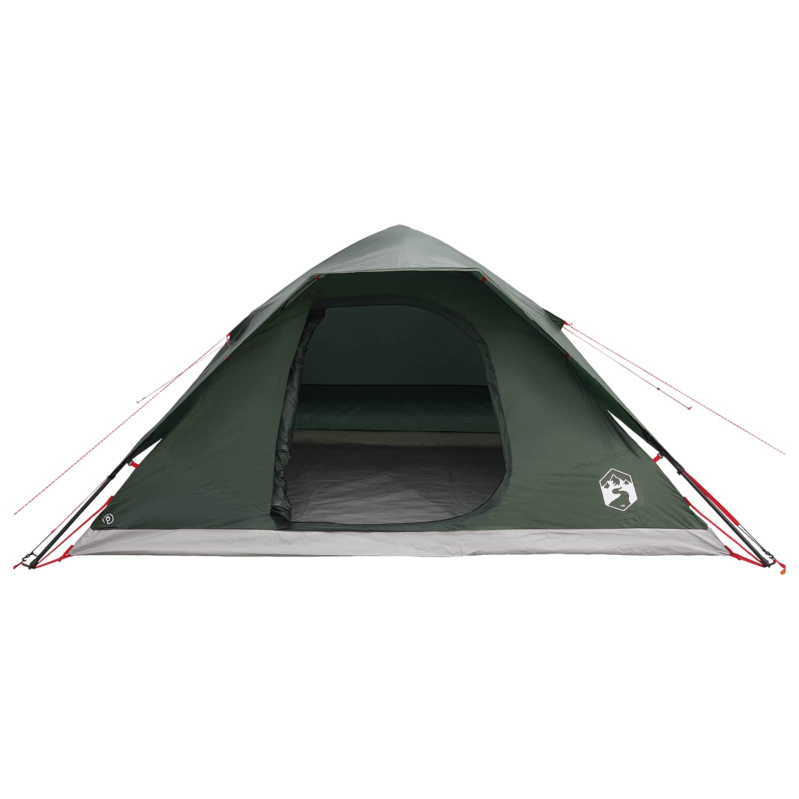Sofort Zelt Olivegrün 305 x 215 x 140 cm Polyester und Stahl