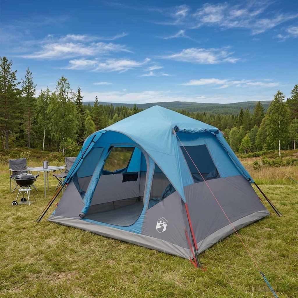 Sofort Zelt Blau 305 x 275 x 190 cm Polyester und Stahl