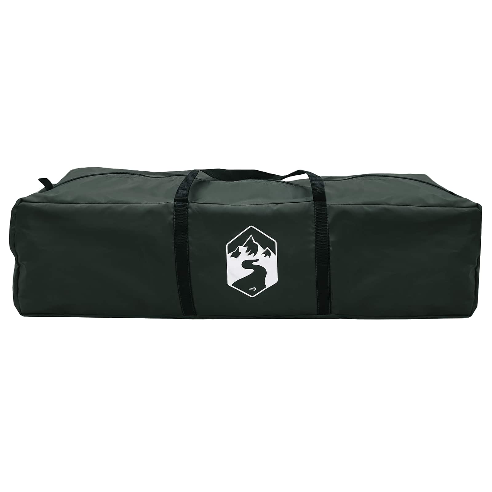 Sofort Zelt Olivegrün 305 x 275 x 190 cm Polyester und Stahl
